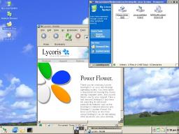 Lycoris Desktop/LX Screen Shot