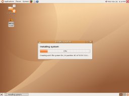 Ubuntu 6.10 Edgy Eft Installer