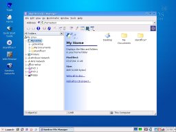 Xandros Desktop OS 2.5 Standard Screenshot