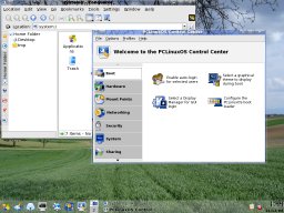PCLinuxOS Big Daddy 0.93 Desktop