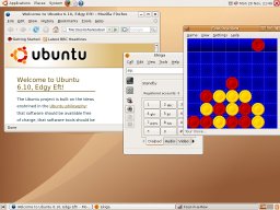 Ubuntu 6.10 Edgy Eft Desktop